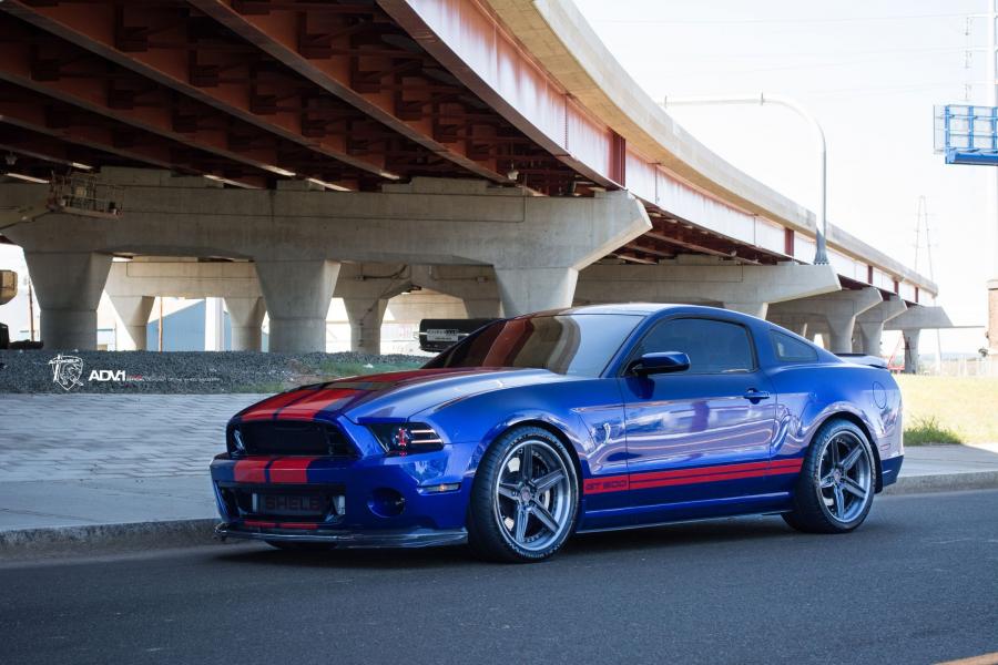  Shelby GT500 on ADV.1 Wheels (ADV5TSCS) 2015 года  (фото 1 из 11)